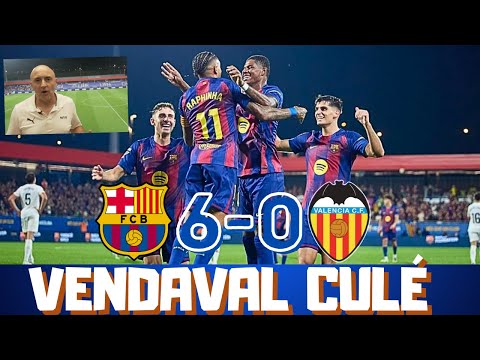 UN GRAN BARCELONA DESTROZA AL VALENCIA. EXCELENTES FERMÍN, PEDRI, RASHFORD, FERRAN...
