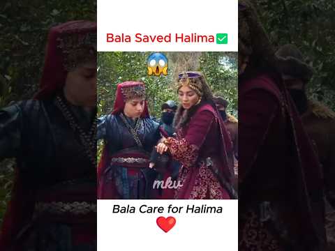 Bala💥Saved✅Halima🥰From Death 🤯Trape🔥#kurulusosman #halima #bala #balakhatun #fatima #osman #new #fyp
