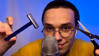 АСМР ПАРИКМАХЕР СДЕЛАЕТ ТЕБЕ ЛУЧШУЮ ПОДСТРИЖКУ