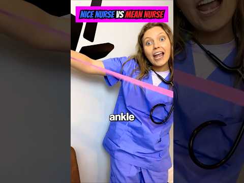 NICE school nurse VS MEAN school nurse!! (FUNNY 🤣)