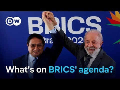 YouTube video thumbnail: Brics Summit 2025: Can an Enlarged Group Take a Cohesive Stance?