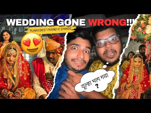 GROUP KI PEHLI SHAADI MEIN DULHA GAAYAB !!!😱😱VLOG 659 #jinee