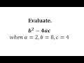 Order of Operations and Expressions
