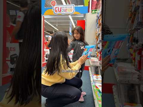 COMPRANDO MATERIAL ESCOLAR EM PORTUGAL 🇵🇹📚 #materialescolar  #vidademae #comprinhas #school