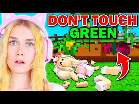 Get RICH And NOT Touch GREEN In Grow A Garden! (Roblox)