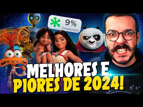 As PIORES e MELHORES Animações de 2024! - imaginago - Retrospectiva