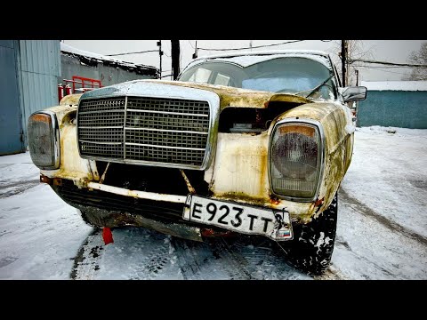 ОЖИВИТЬ ЛЮБОЙ ЦЕНОЙ! Промерзший Мерседес без КОМПРЕССИИ!