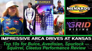 Three Female Drivers Earn Top 10s In Kansas ARCA Race, Cleetus & Squirrel Race Recap | GRID Rising