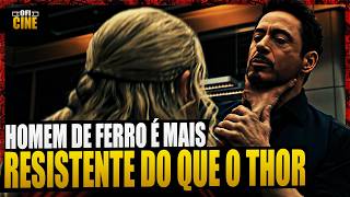 A ARMADURA DO TONY STARK É MAIS RESISTEMTE DO QUE O THOR