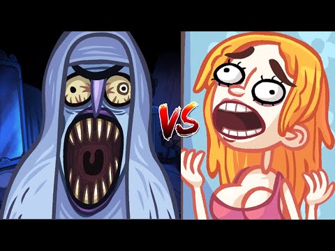 Troll Face Quest Horror vs Troll Face Quest Tv Shows - All Levels Wins Fail Dumbest Trolling Video