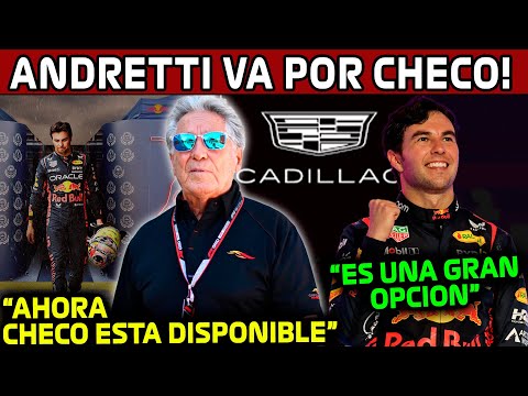 ANDRETTI VA POR CHECO!! "AHORA CHECO ES UNA GRAN OPCION, ES UNA SORPRESA QUE ESTE LIBRE" RED BULL F1