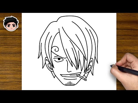 How To Draw SANJI - Step By Step Easy For Beginners