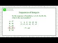 Sequences and Series Concepts