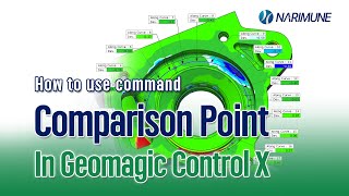 How to use command Comparison Point in Geomagic Control X
