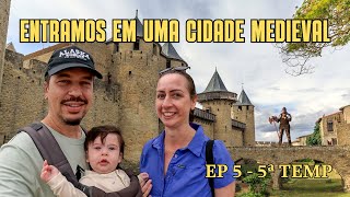 DENTRO DA CIDADE MEDIEVAL MAIS IMPRESSIONANTE DA FRANÇA - EP 5 - 5ª TEMP