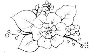 Hand Embroidery: Very Beautiful And Very Easy Flower Embroidery Design Stitches - Easy embroidery