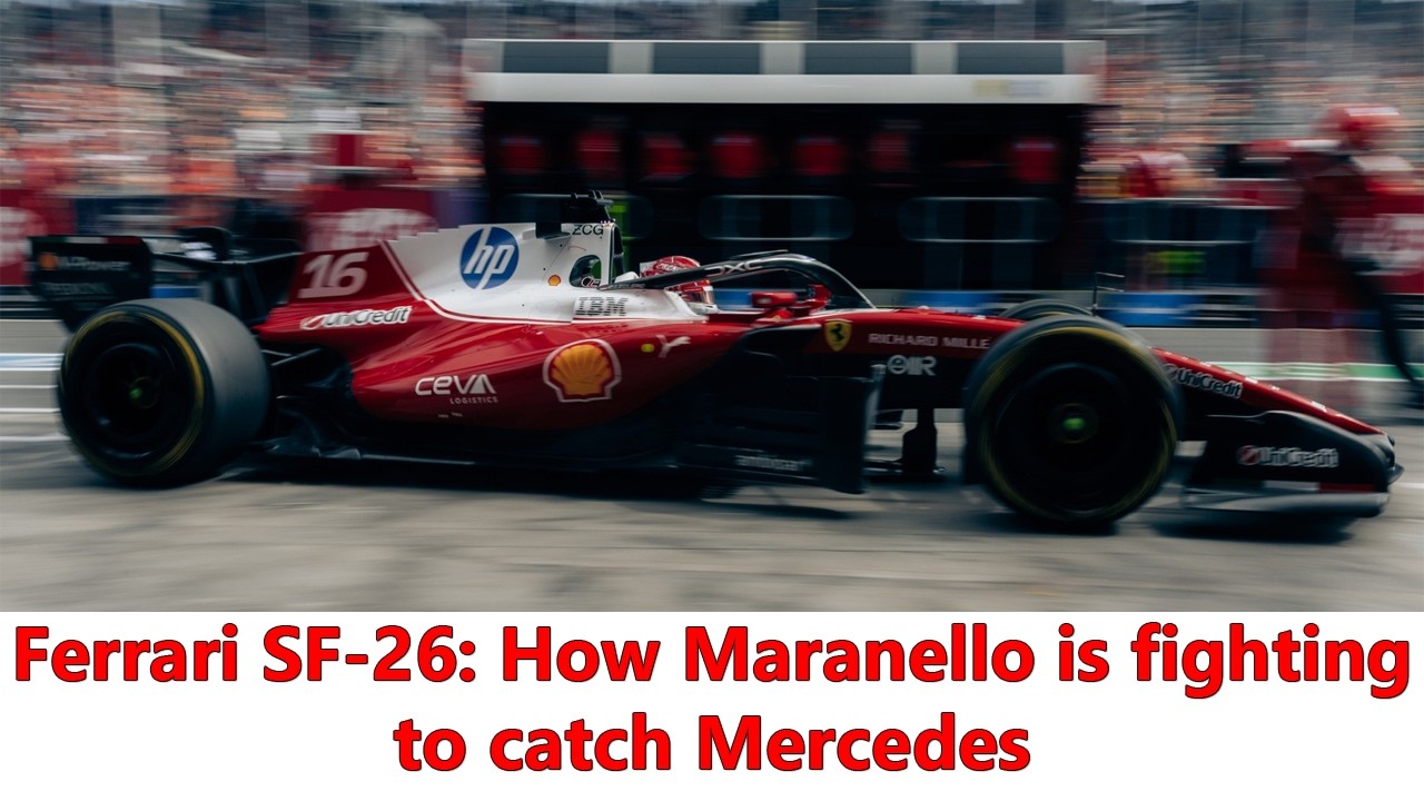 How the SF-26 is being developed to close the gap on Mercedes in 2026
