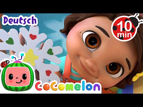 Um den Weihnachtsbaum | CoComelon Deutsch | Cartoons und Kinderlieder