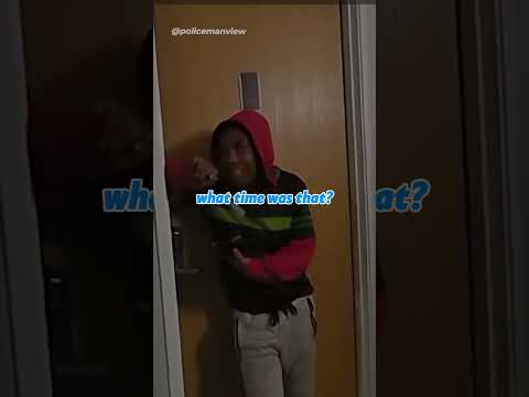Flees police, goes off on baby mamma when caught! 🤯 Part 1