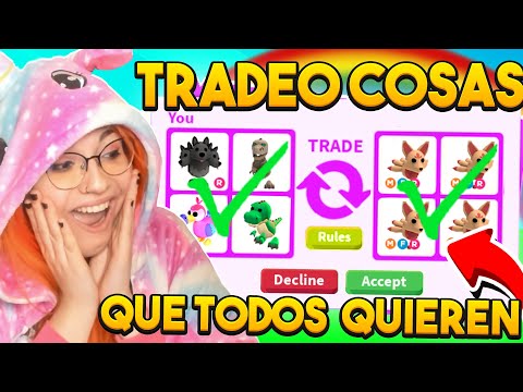 SOLO TRADEO COSAS QUE QUERÉIS POR 24 HORAS en ADOPT ME de ROBLOX