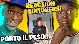 IO CHE PORTÒ IL PESO DI CHE COSA ?🤌🏾😂🤣 REACION TREND TIKTOK 🤦🏾‍♂️