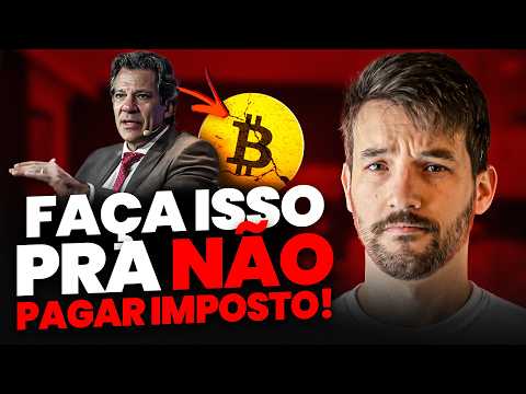 NÃO PAGUE IMPOSTO EM CRIPTOMOEDAS! FUJA ENQUANTO HÁ TEMPO