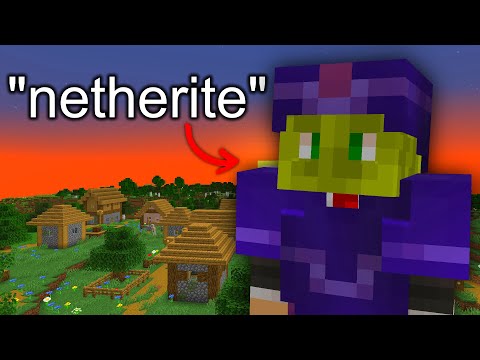 Getting the worst armor in minecraft history