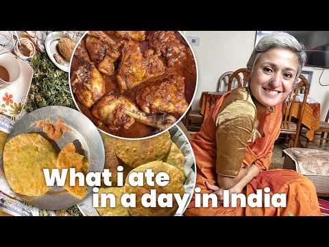 What I eat in a day in INDIA - Day 7 - did you say another wedding and neighbourly love?