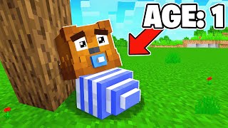 Minecraft But YOU Make Us Age!