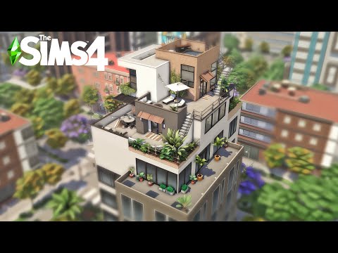 Bachelor's Penthouse No CC Stop Motion | The Sims 4