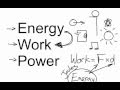 Exploring Energy, Work, and Power Concepts