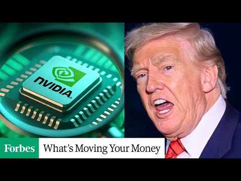 YouTube video thumbnail: Why There's So Much 'Cognitive Dissonance' in Trump Charging Nvidia & AMD 15% For China Chip Sales