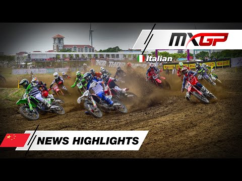 News Highlights in Italliano | Oriental Beauty Valley MXGP of China 2024 #MXGP #Motocross