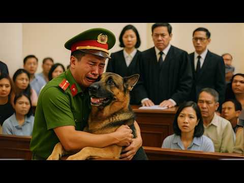 Một CẢNH SÁT Bị Kết Án Oan Xin Gặp Lại Chú Chó Của Mình Lần Cuối - Sự Việc Diễn Ra Khiến Tòa Án Sốc