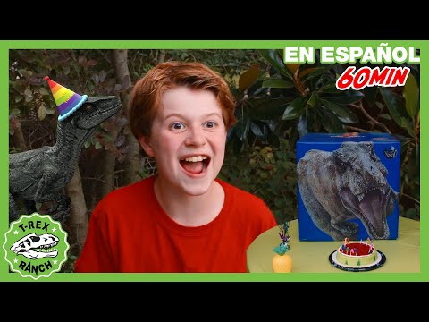 Juguetes de Dinosaurio para el cumpleaños de LB | Videos de dinosaurios y juguetes para niños