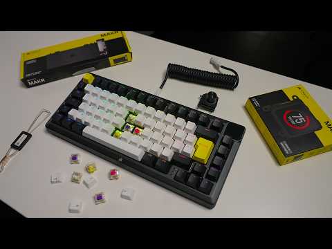 Corsair MAKR 75 : Le Clavier GAMER Custom Presque PARFAIT