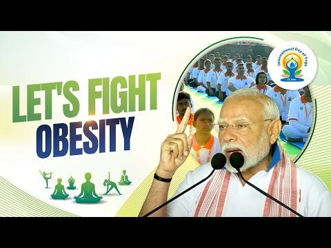 Reducing oil intake & practicing Yoga are true formulas for better fitness: PM