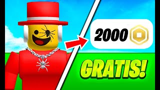 😱 COMO CONSEGUIR ROBUX GRATIS EN ROBLOX de verdad 🤑 FUNCIONA 2025 ✅