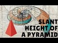Slant Height and Pyramid Measurements