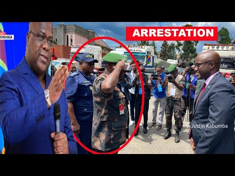 URGENT LE PRESIDENT FELIX TSHISEKEDI ORDONNE L'ARRESTATION ? DES PLUSIEURS GENERAUX A GOMA