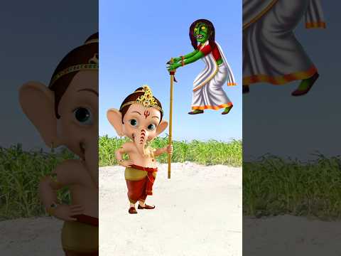 Jai Ganesh Deva 🙏🏻😍 stick matching #shorts #vfxmantu