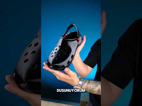 Orjinalden daha iyi crocs yaptım!