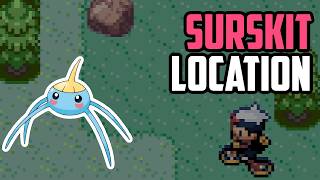 How to Catch Surskit - Pokémon Ruby & Sapphire