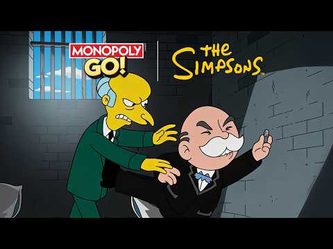 MONOPOLY GO! | THE SIMPSONS: Mr. Burns and Mr. Monopoly’s Excellent Rivalry