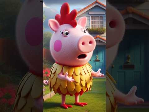 Peppa se convierte en Gallina