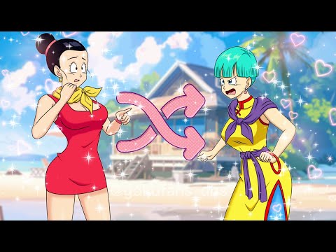 Dragon ball characters in Body Swap mode #dbz #goku #viral #trending #dragonball #dbs