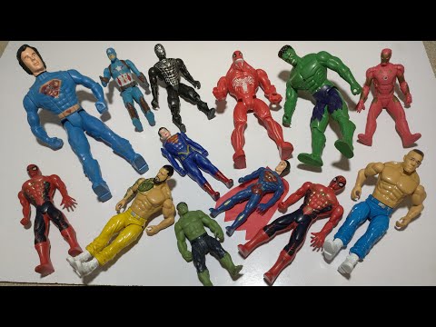 AVENGERS SUPERHERO STORY, MARVEL'S SPIDER-MAN SMASH VS HULK, CAPTAIN AMERICA VS IRON-MAN