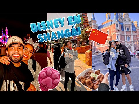 DISNEY SHANGÁI con mi amorcito👩‍❤️‍💋‍👨💘 MUNDO ZOOTOPIA, COMIDA RARA CHINA Y DE MÁS