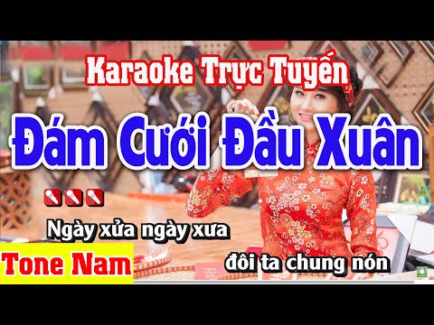 Đám Cưới Đầu Xuân Karaoke Tone Nam – Nhạc Sống Thanh Ngân 2025