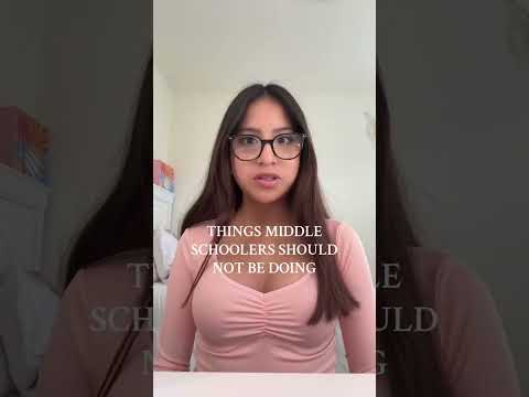 things middle schoolers should not be doing #fyp #shorts